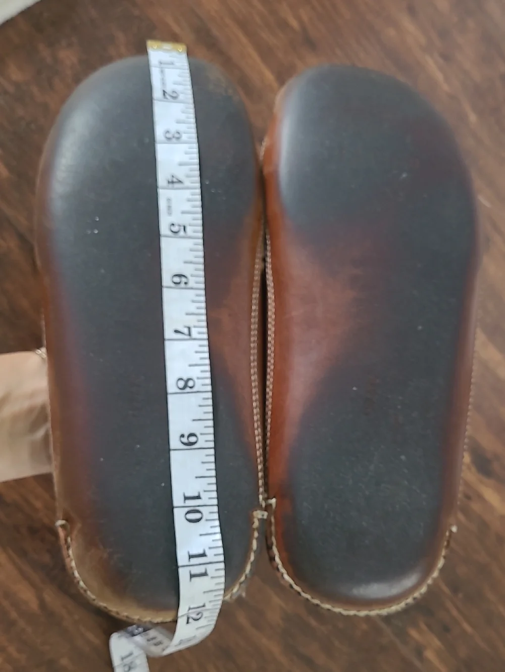 L L Bean Double Sole Men's Classic Leather Driving Moccasins - Brown Size 11